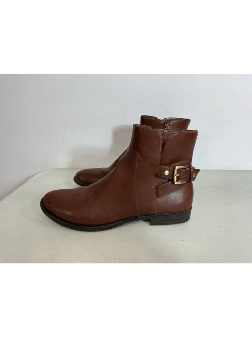 Bass Brown Ankle Boots Womens 9 - Picture 2 of 7